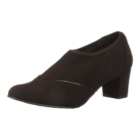 Soft Style Glori Pumps, Women's Sz 10 Wide, Black Stretch NEW MSRP $54.95 - Picture 7 of 9